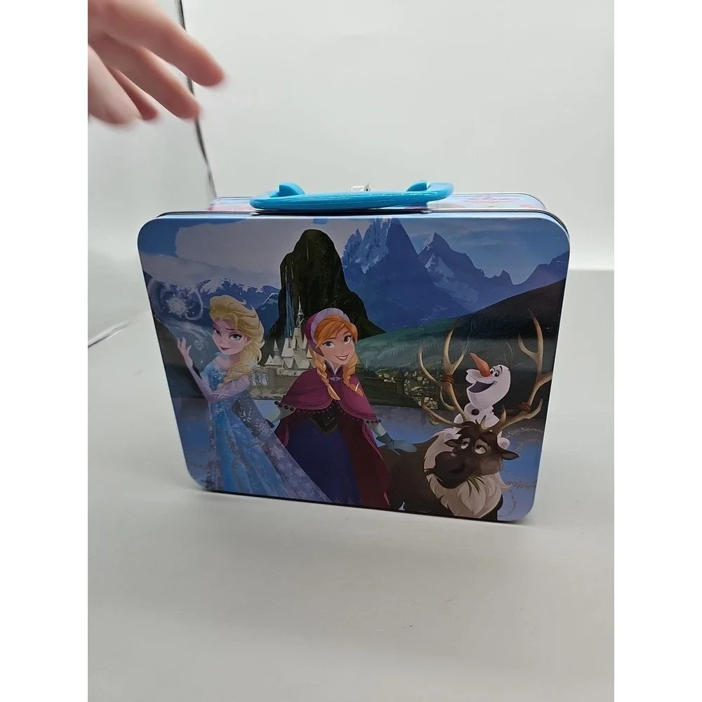 Disney Frozen 2 48 Piece Jigsaw Puzzle Metal Tin Lunch Box 15